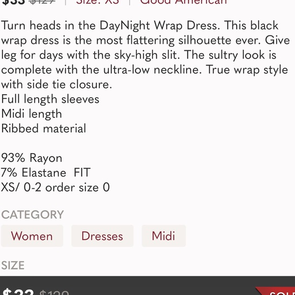 Good American The Daynight Dress - Picture 3 of 4